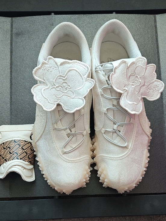 Puma Shoes - Women’s White Floral Accent Sneakers